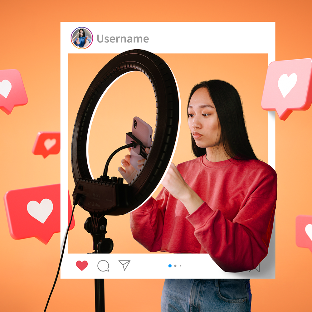 Social media and Influencer